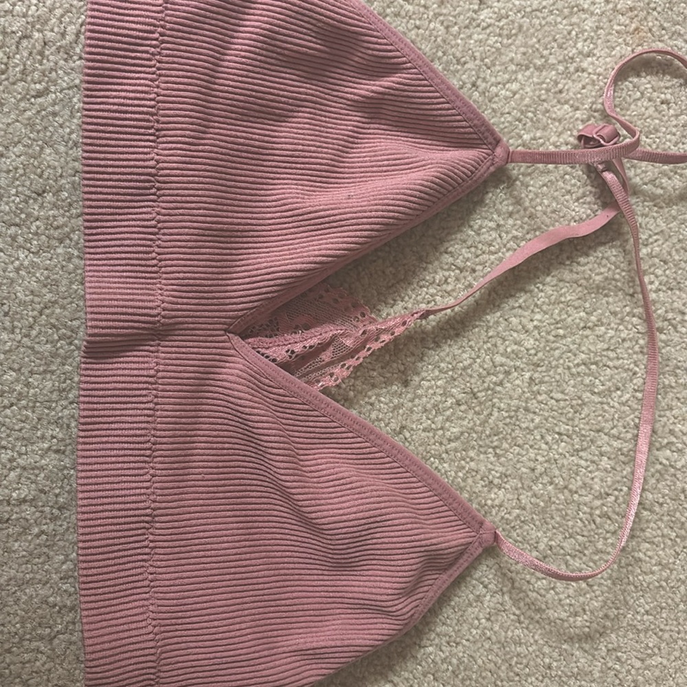 Mini Bralette in dusty pink xs!